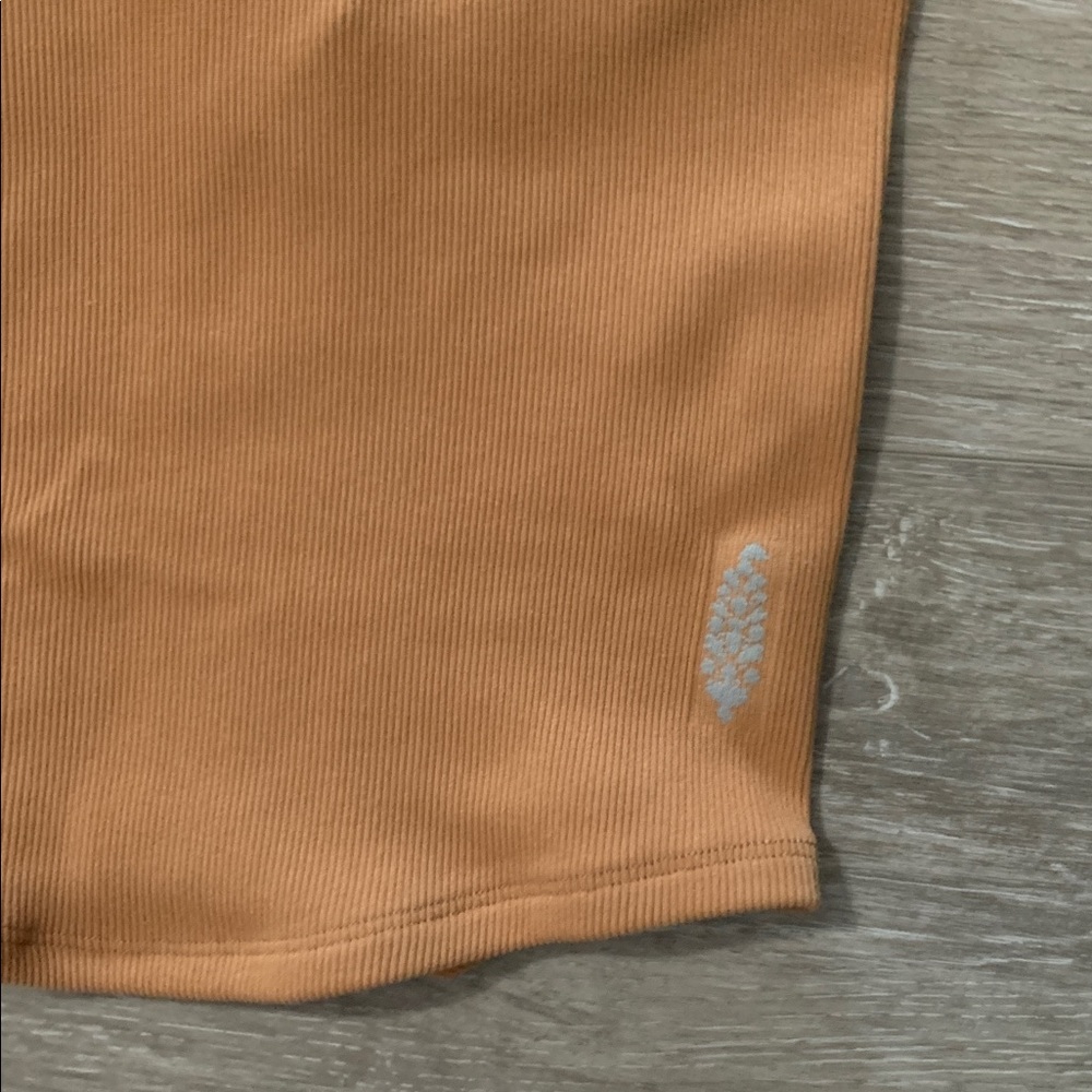 FP MOVEMENT All Clear V Neck Cami Racerback Tank Top NWT Twig Brown Tan - Picture 4 of 6